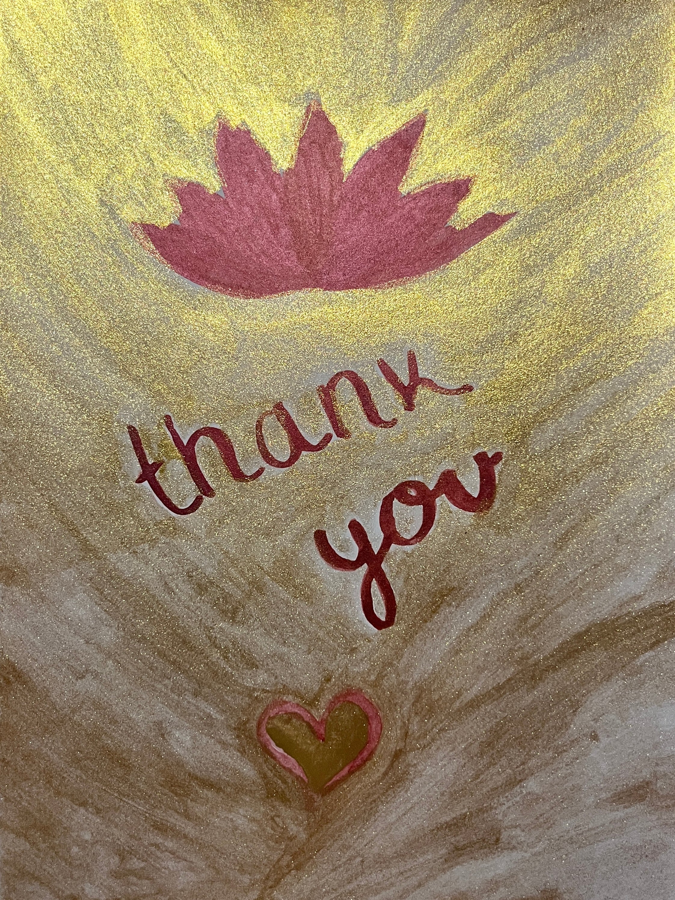 Thank You – Art Card