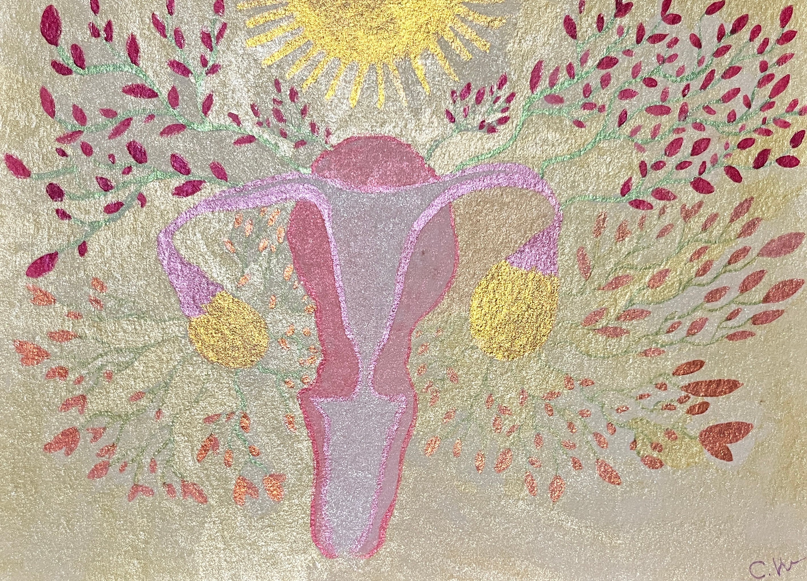 Sacred Uterus – Art Card